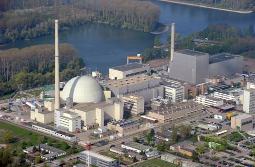 Blick auf das Kernkraftwerk Philippsburg. Foto: dpa