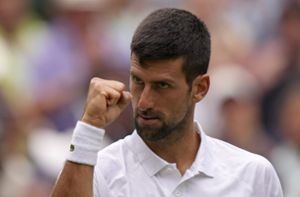 Novak Djokovic hat das Viertelfinale erreicht. Foto: dpa/Alberto Pezzali