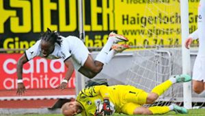 Heimspiel in der Regionalliga: Knappe Heimschlappe für die TSG Balingen gegen die Eintracht II