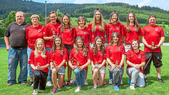 Der SC Hofstetten feiert bei den Mädchen gleich zwei Meisterschaften