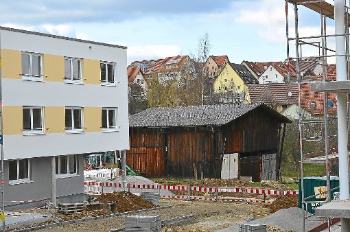 Der Abbau eines alten Dreschschuppens aus den 60erJahren erhitzte in Gechingen die Gemüter.  Foto: Bausch