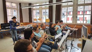 Geigerin Rebecca Peschke freut sich auf das gemeinsame Konzert mit der Stadt- und Kurkapelle Triberg.  Foto: Verein Foto: Schwarzwälder-Bote