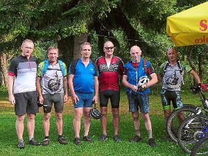 Der Schwarzwaldverein Lauterbach war mit dem Mountainbike unterwegs. Foto: SWV Foto: Schwarzwälder-Bote