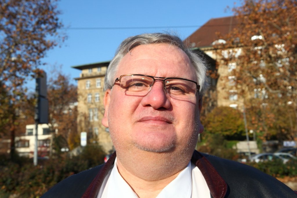 Dieter Korn, 50, ist Angestellter und kommt aus Stuttgart "