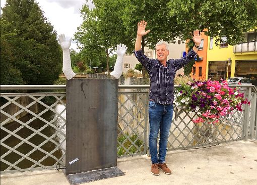 Hans-Jürgen Kleiner will die Stadt mit Musik und Kunst beleben. Sein Fest im Starzelpark würde er gerne wiederholen. Foto: Ziegler