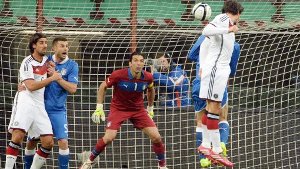DFB-Elf spielt 1:1 gegen Taktik-Füchse aus Italien
