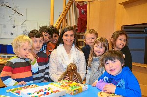 Jessica Baumann leitet seit 1. März im evangelischen Kindergarten Villa Sonnenschein in Donaueschingen die Eulengruppe.  Foto: Winkelmann-Klingsporn Foto: Schwarzwälder-Bote