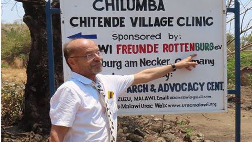 Mit finanzieller Unterstützung der Malawi Freunde Rottenburg, deren Vorsitzender Holger Keppel (Foto) ist, konnten in Malawi schon drei Village Clinics eröffnet werden. Foto: Mtafu Manda