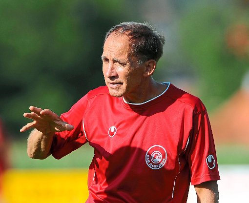 Coach Reiner Scheu bittet seine  Mannen in der kommenden Woche wieder zum Training. Foto: Kienzler Foto: Schwarzwälder-Bote