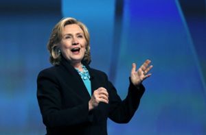 Hillary Clinton bringt sich in Stellung für eine Kandidatur bei der nächsten US-Präsidentenwahl 2016 Foto: AP
