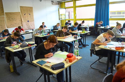 Auch an den beruflichen Gymnasien in Nagold hat das Abitur begonnen.  Foto: BSZ Foto: Schwarzwälder-Bote