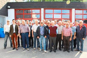 Die Raumschaftsvertreter der Altersabteilung des Kreisfeuerwehrverbands Zollernalb hielten im Feuerwehrgerätehaus in Bisingen ihre Sitzung ab.  Foto: Wolf Foto: Schwarzwälder-Bote