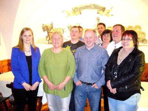Die Vorstandsmitglieder des Musikvereins Oberdigisheim sind bei der Hauptversammlung in ihren Ämtern bestätigt worden. Foto: Schwarzwälder-Bote