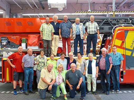 Die Kreisobmänner der Feuerwehr waren zu Gast in Bad Wildbad. Foto: Ziegelbauer Foto: Schwarzwälder-Bote