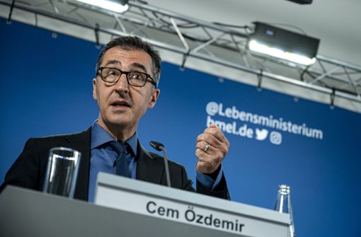 Bundesagrarminister Cem Özdemir Foto: dpa/Fabian Sommer