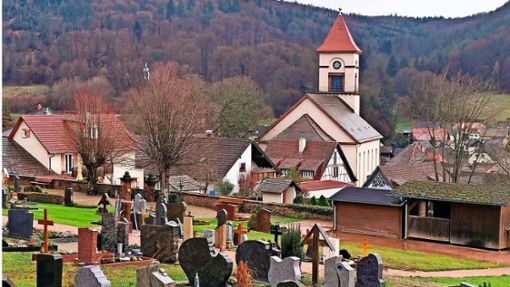 Der  Münchweierer Friedhof wurde 2023 stärker begrünt und soll zudem bald eine neue  Bestattungsform erhalten. Foto: Decoux