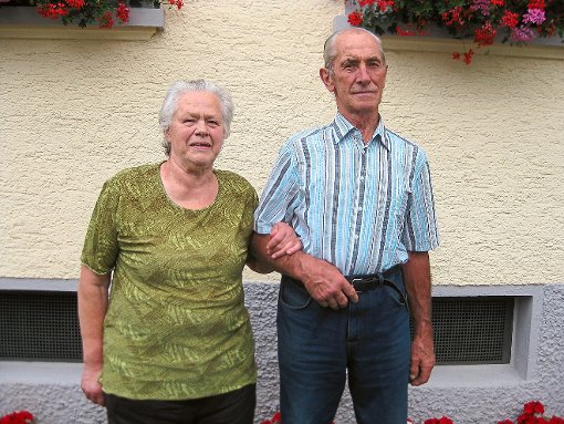 Konrad und Berta Koßbiel aus Unadingen feiern heute, Montag, 25. Juli, das Fest der goldenen Hochzeit.  Foto: Rosenstiel Foto: Schwarzwälder-Bote