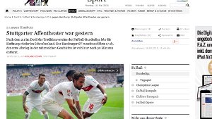 Die Pressestimmen zum VfB-Sieg