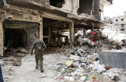 Syrien ist vom Bürgerkrieg zerrüttet. Foto: EPA