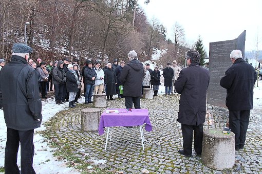 Großen Zuspruch findet die Gedenkfeier am 27. Januar.  Foto: Holzer-Rohrer Foto: Schwarzwälder-Bote