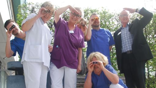 Mitarbeiter des Klinikums in Albstadt schauen genau auf die Entscheidung der Politik. Foto: Zollernalb Klinikum
