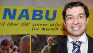 NABU-Landeschef Andre Baumann sieht fordert die Stadt Horb auf, zusammen mit dem NABU nach alternativen geeigneten Standorten zu suchen. Foto: Seeger Foto: Schwarzwälder-Bote