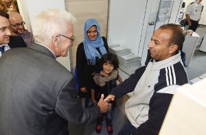 Geht es nach Winfried Kretschmann, sollen syrische Flüchtlinge aus dem Asylverfahren herausgenommen werden. Foto: dpa