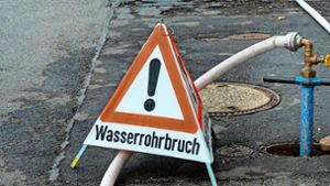 Der Rohrbruch an der Stuttgarter Straße konnte schnell behoben werden (Symbol-Foto). Foto: Eberhard - stock.adobe.com/Eberhard Spaeth