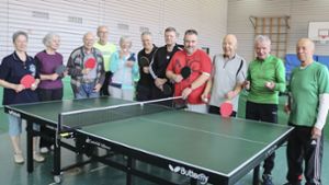 Am 14. April lädt der Parkinson-Stützpunkt Hüfingen zum 1. Tischtennis-Turnier mit Tag der offenen Tür in die Aquarie-Halle nach Hüfingen ein. Die Gruppe hofft auf viele Besucher. Foto: Silvia Bächle