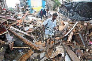 Verheerende Verwüstungen gab es nach dem Tsunami   2004 in Sri Lanka. Foto: Archiv Foto: Schwarzwälder-Bote