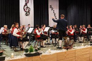 Auf hohem Niveau hat das Orchester des Musikvereins Winterlingen überzeugt. Foto: Kaul Foto: Schwarzwälder-Bote