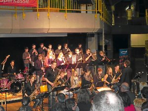 Die Big Band des Kepler-Gymnasiums hat den Landeswettbewerb »Jugend jazzt« gewonnen. (Archiv-Foto)  Foto: Haubold