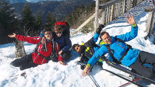 Viel Spaß hatte die Gruppe des Kinderheims Rodt auf dem Skifernwanderweg. Foto: Jugendhilfeverbund Foto: Schwarzwälder-Bote