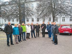 Die Mitglieder der CDU-Gemeinderatsfraktion Horb waren auf Besichtigungstour. Foto: Keßler Foto: Schwarzwälder-Bote
