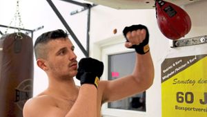 Ardian Krasniqi: Einsamer Fight gegen den Boxsack