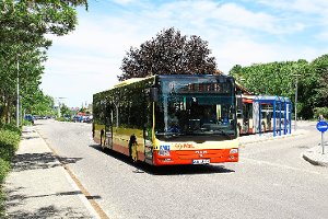 Die zwischen Horb und dem Zollernalbkreis verkehrenden Busse der HzL müssen wegen Straßenarbeiten in der Karwoche andere Routen einschlagen, damit die Fahrgäste ihre Anschlusszüge bekommen. Foto: HzL