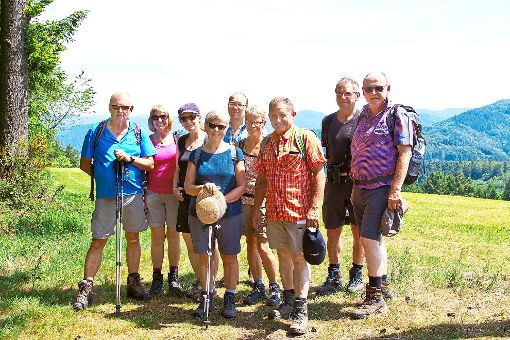 Die Wanderer des Schwarzwaldvereins Hardt waren rund um Hausach auf Tour. Foto: Verein Foto: Schwarzwälder-Bote