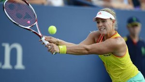 Angelique Kerber erreicht locker das Achtelfinale der US Open