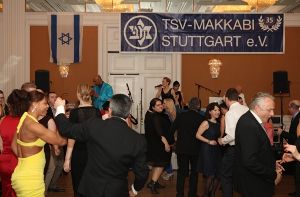 Der TSV-Makkabi Stuttgart feiert Foto: Peter Petsch