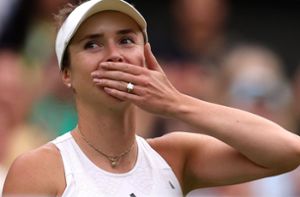 Elena Switolina steht in Wimbledon im Halbfinale. Foto: dpa/Steven Paston