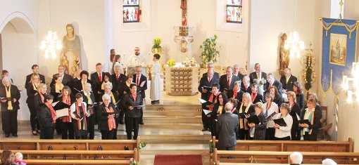 Gemeinsam mit Gastchören startet der Kirchenchor Zepfenhan ins Jubiläumsjahr. Foto: Chor Foto: Schwarzwälder-Bote