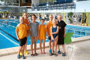Die jüngsten TVW-Schwimmer hatten in Villingen allen Grund zur Freude. Foto: TVW Foto: Schwarzwälder-Bote