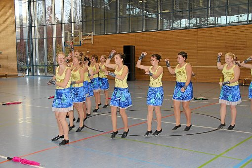 Flott, flott: Die Kinder- und Jugendgruppen des TSV Bisingen gestalteten das Programm zur Jahresabschlussfeier.  Fotos: Wahl Foto: Schwarzwälder-Bote