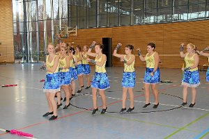 Flott, flott: Die Kinder- und Jugendgruppen des TSV Bisingen gestalteten das Programm zur Jahresabschlussfeier.  Fotos: Wahl Foto: Schwarzwälder-Bote