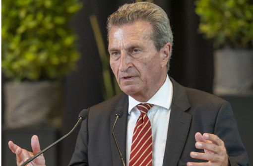 Fachmann für Staatsfinanzen: Günther Oettinger warnt vor ausufernder Verschuldung. Foto: Jürgen Bach/Jürgen Bach