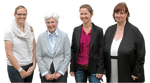 Sind guter Dinge:  Die vier gewählten Dobler Gemeinderätinnen Martina Böttinger, Bärbel Schöffler, Antje Mieves und Sabine Nobel   (von links).  Foto: Gegenheimer Foto: Schwarzwälder-Bote