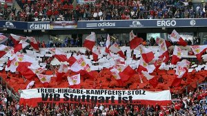 VfB Stuttgart vs HSV: Alle in Weiß