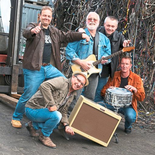 Die Musiker der Bluesband (von rechts): Didi Riedel,  Peter Huber,  Peter Borcz,  Peppi Pita  und Hartmut John. Foto: Band Foto: Schwarzwälder-Bote