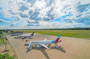 Im August 2023 fertigte der Flughafen Karlsruhe/Baden-Baden erstmals mehr als 200 000 Passagiere ab. Foto: Baden-Airpark