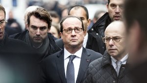 Hollande empfängt jüdische Repräsentanten